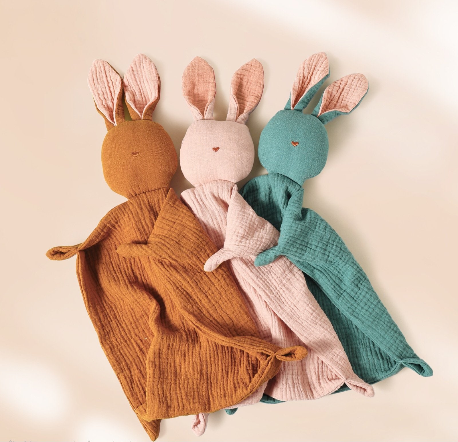 Bunny Lovey Comforter