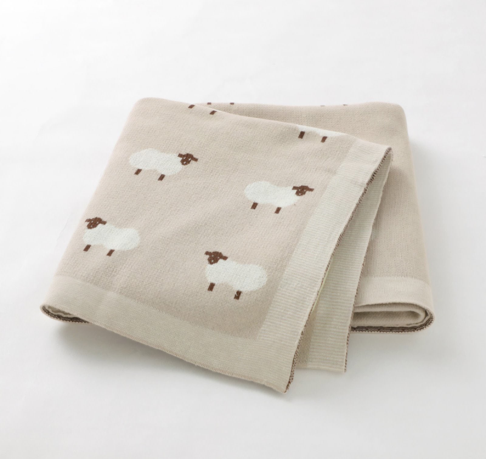 The Little Sheep Knit Blanket